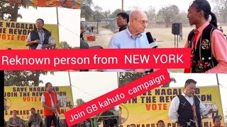 Reknown person from New York attend join Gb Kahuto campaign