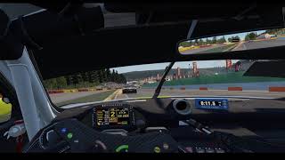 Spa Francorchamps - 911 GT3R VR View - 15th to 4th