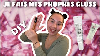 JE CRÉE MES PROPRES GLOSS, DIY AROMAZONE GLOSS MAISON