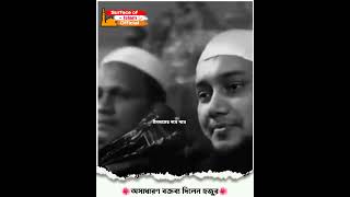 🌺 অসাধারণ বক্তব্য দিলেন হুজুর🌺🎙️Abu Toha Muhammad Adnan #freezemeup #shorts