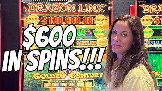 🥳 Celebrating 6K Subs In The High Limit Room‼️Dragon Link Golden Century