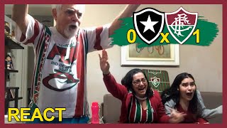 FAMÍLIA TRICOLOR REAGE À 0 BOTAFOGO X 1 FLUMINENSE - CAMPEONATO BRASILEIRO 2022