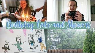 Birthday Cake and Spring Showers | Maria Medeiros