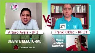 Frank Krklec reconoce que sigue siendo naranja 😂 - Debate con Arturo Ayala #JP3