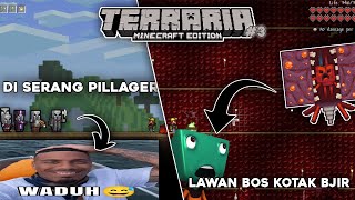 Ternyata Pillager ada di Game Terraria Coy | Terraria minecraft edition #3