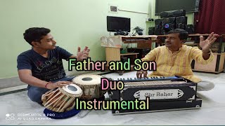 Father and Son Duo | Raag Bhairavi | Harmonium and Tabla | Ft. Paramangsu Guha &The Bong Tabla Guy