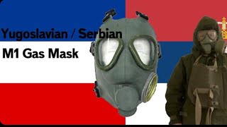 Yugoslavian M1 gas mask