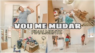 VLOG DA MUDANÇA | UM VERDADEIRO CAOS | FAXINA PESADA 🥵