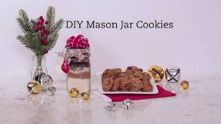 DIY Mason Jar Oatmeal Cookies