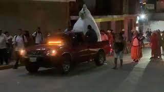 Procesión a la Santa Muerte en Pinotepa Nacional Oaxaca