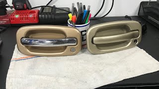 Silverado NBS Door Handle Disassembly and Removal