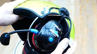 Paramotor Helmet Upgrade by Microavionics