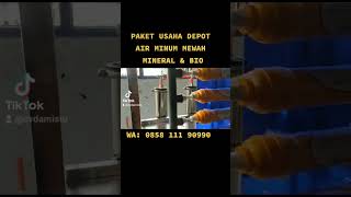 Paket usaha depot air minum isi ulang modern dan mewah dengan sistem Ultrafiltrasi #usaha