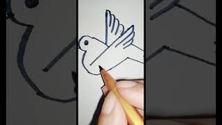 Easy brid drawing with letter Y#shorts#like#share#subscribe...