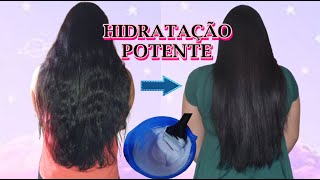 HIDRATAÇÃO CASEIRA ANTI-FRIZ PARA DESMAIAR O CABELO