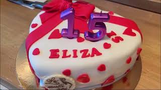 Eliza a implinit 15 ani.🎉🎁Momente de la aniversare.❤️🌺