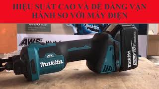 MÁY CẮT THẠCH CAO DÙNG PIN DCO181 #MakitaVietNam