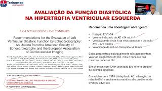 Avaliação da função diastólica na hipertrofia ventricular esquerda - Parte 2