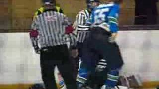 One Punch Spillane - AIHL - 12 August 2007 - BTs v Bears