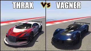 THRAX VS VAGNER SPEED TEST DRAG RACE - GTA 5 ONLINE