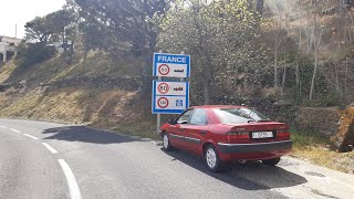 Viaje a Francia con el Citroën Xantia. Carreteras, frontera, curiosidades y algún que otro coche