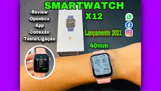 Smartwatch X12 Lançamento Top / Clone do Hw12? Review/Primeiras impressões/ Conexão/App teste veja: