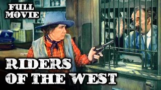 RIDERS OF THE WEST | Buck Jones | Full Length Western Movie | English | HD | 720p