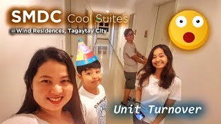 Unit Turnover | SMDC Wind Residences | Tagaytay | Airbnb