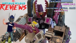 Optimus Wilbur Reviews: Transformers Armada Galvatron & Tidal Wave Combination