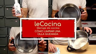 ¿Cómo limpiar una olla quemada? ¡LA SOLUCIÓN! Aquí el Mejor producto LIMPIADOR DE OLLAS Y SARTENES