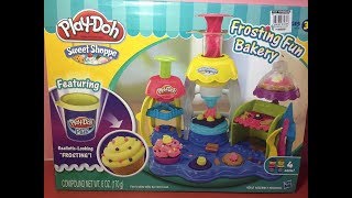 Play-Doh Sweet Shoppe Frosting Fun Bakery Cupcake Cake Dessert Fun Review