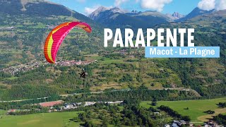 Parapente au drone - Macot La Plagne 2021