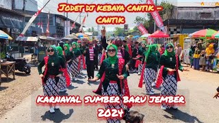 Kebaya Cantik - Cantik Karnaval Sumber Baru Jember 2024