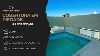 Apartamento Cobertura em Piedade - Edf San Conrado - 4 Quartos e 242 m²