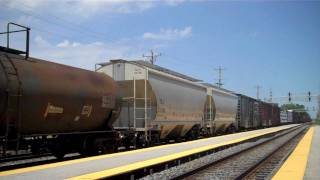 C.N. 5738 Leads a Manifest South on the I.H.B.