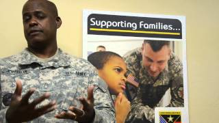 SFC Andre Johnson talks about the Native American Heritage Month celebration Nov. 21, 2014