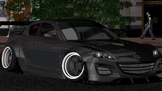 MOD MAZDA RX8 WIDEBODY - GTA SA