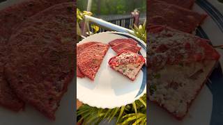 Winter special Beetroot Paneer Parantha #trending #viralshort #cooking #ytshorts