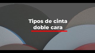 Tipos de Cinta Doble Cara | Adhesivos Sensibles a la Presión | BiTape | Adhesivos de doble contacto