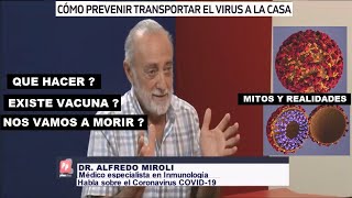 El Dr Miroli, te explica todo sobre el CoronaVirus.