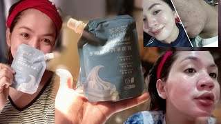 Salicylic Acid Ice Cream Mask Review||Maganda sya sa mukha