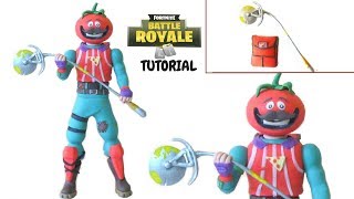 TOMATO HEAD | TOMATOIDE | FORTNITE | CLAY TUTORIAL | COLD PORCELAIN