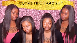 NEW! This Wig Is EVERYTHING! Outre HHB Yaki Straight 26 Ft. Wigtypes