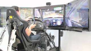 Dirt 2 in the Motion Pro II Racing Simulator