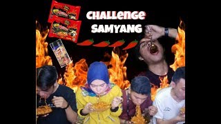 #MUTIACHALLENGE1 - Mau pingsan garagara samyang Challenge. PEDES BANGETTTT PARAHHH !!! 🔥🔥