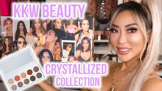 KKW Beauty Crystallized Holiday Collection 2020 Review + Tutorial | Arika Sato