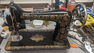 Singer 66: Stuck Stop Motion Knob Help for Fiona