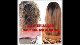 CAUTERIZAÇÃO CASEIRA E MILAGROSA😱