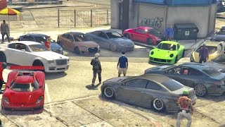 GTA 5 - 🛑CLEANEST CAR MEET✨| drift | Cruise | drag racing PS4/ps5