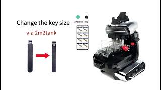 2M2 TANK 2 Pro Change the Key Size Guide- EOBDTool.co.uk